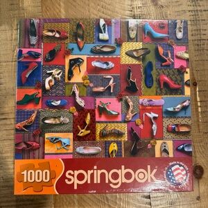 Sealed Springbok Shoes! Shoes! Shoes! 1000 piece Shoe Puzzle